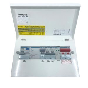 Vaillant 25A RCD Consumer unit compl. (Twin fan)