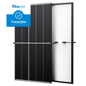 Trina Vertex S+ 455W Dual Glass Black White N-Type Mono (Traceable)